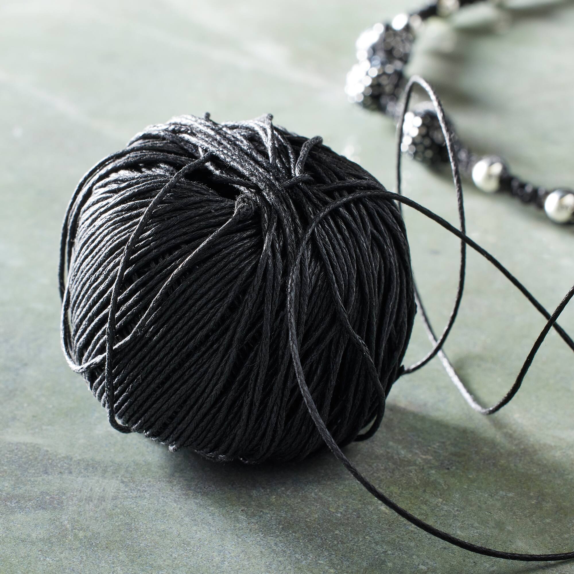 Bead Landing™ Waxed Cotton Cord Ball
